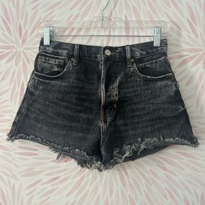 Pacsun, black, vintage high waisted jean shorts